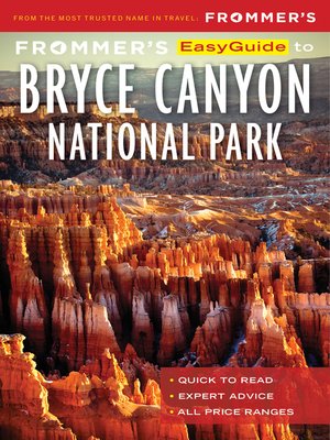 cover image of Frommer's EasyGuide to Bryce Canyon National Park